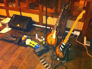 Dave's old guitar setup