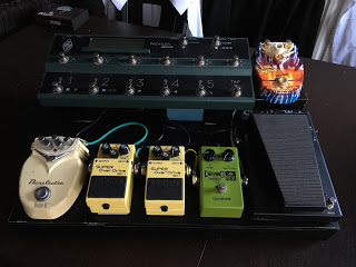Mounting the Kemper pedal - from the front